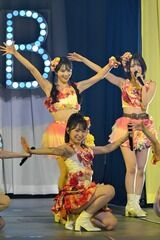 1人だけ汗だくになっている伊藤百花ちゃん