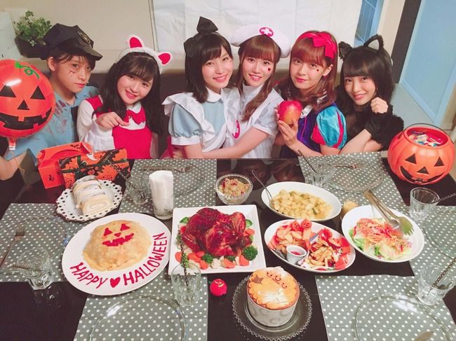 【悲報】AKB48大和田南那「いちごちゃんずでハロウィンパーティーしてたの…