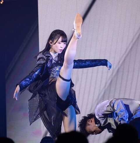 【朗報】見よ！これがAKB48の新センター山内瑞葵のかかと落としだ！！