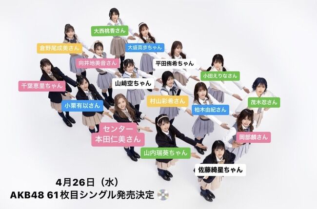 【朗報】約3年半ぶりにAKB48 個別お話し会開催決定！ｷﾀ━━━━(ﾟ∀ﾟ)━━━━!!【AKB48 61stシングル】