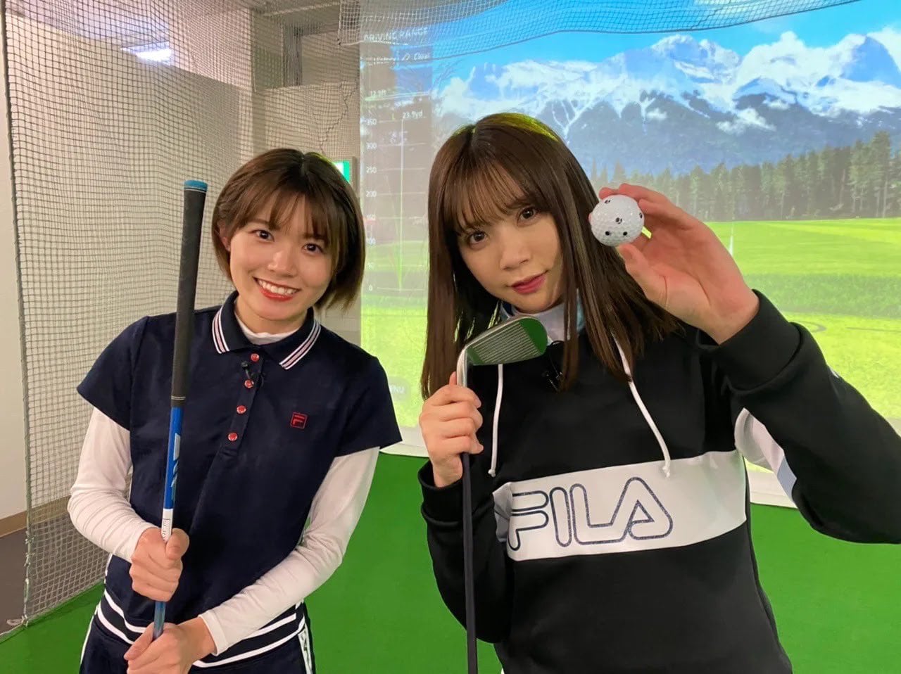 NGT48 奈良未遥＆安藤千伽奈「ナイスショット！NGT48ゴルフ部」#4【2022.4.12 23:10〜 UX新潟テレビ21】