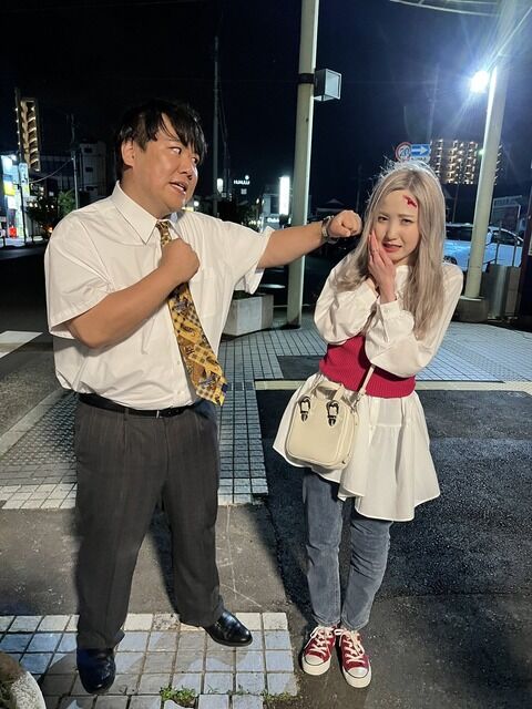 【悲報】本田仁美がサラリーマン風の男に路上で殴られそうになる