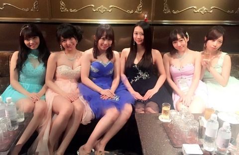 【キャバすか学園】SKEメンバーのキャバ嬢姿がリアル過ぎるwww