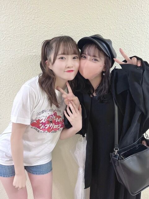 イコラブメンバー、大親友のAKBメンバーに会うために武道館に来場