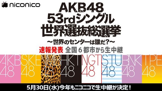 【懐古】AKB48 53rdシングル 世界選抜総選挙から5年も経過！！【AKB48/SKE48/NMB48/HKT48/NGT48/STU48/チーム8】