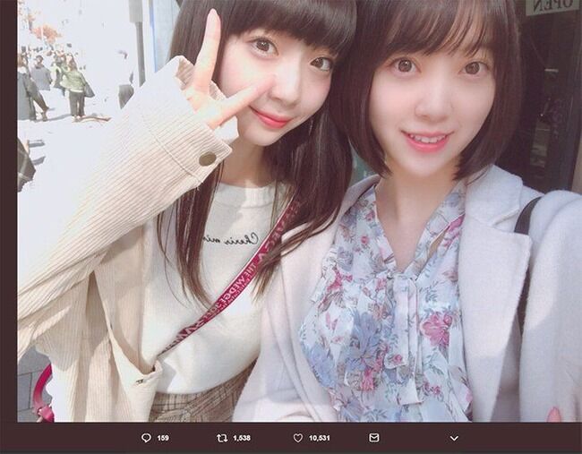 【悲報】NGT48荻野由佳、親友の乃木坂46堀未央奈の卒業発表にコメントせず・・・【おぎゆか】