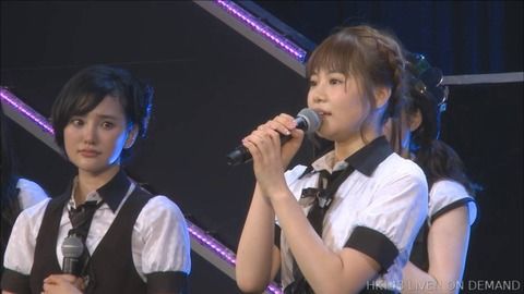 【悲報】HKT48穴井千尋、劇場公演にて卒業発表