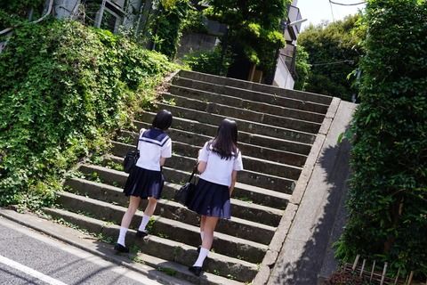 【画像アリ】#妹達が登校してるなう。【HKT48】