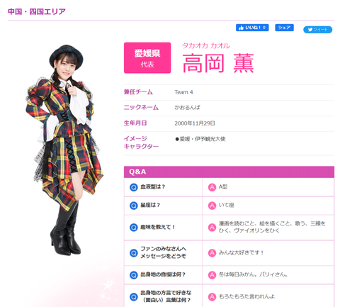 【AKB48】チーム8高岡薫(21歳、8年目、お話し会0/9)←ここから覚醒するにはどうすればいい？
