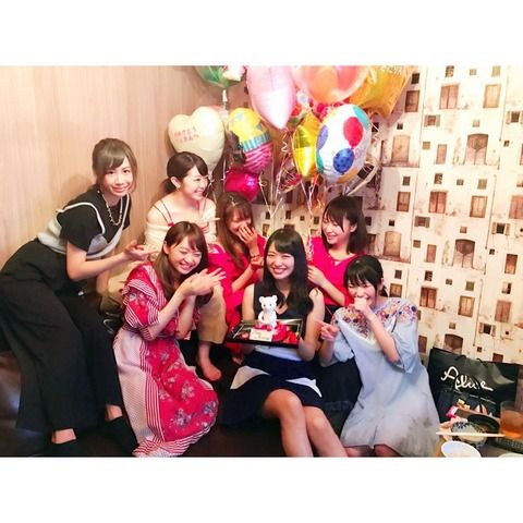 北原里英の誕生日に集まったメンツが凄いｗｗｗｗｗ