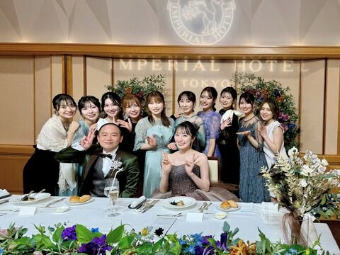 【朗報】松井の結婚式にレジェンドメンバーが多数参列する