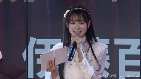 【朗報】伊藤百花　AKB48・2024年 最優秀新人賞 獲得！！ 【メンバー投票】
