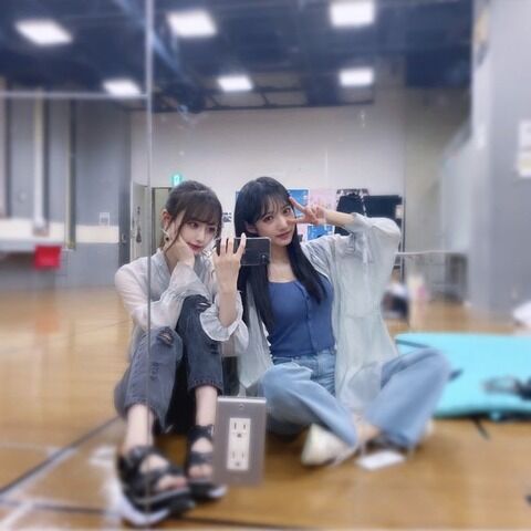 【NMB48】顔の山本望叶と身体の横野すみれ