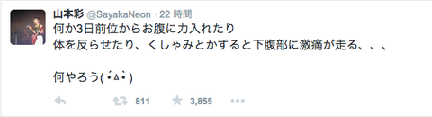 【急患】さや姉が激痛の病状を訴えてるぞお前ら診断してやれ