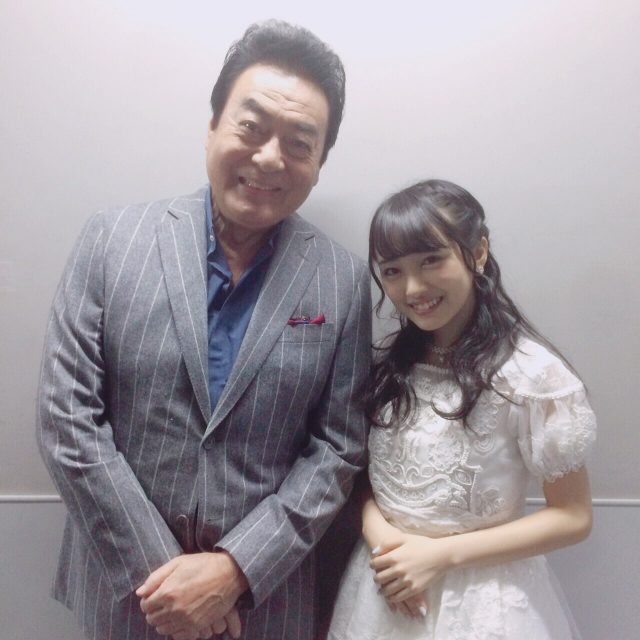 AKB48向井地美音「高橋英樹さん、2年ぶりなのに私のことを覚えてくださっていて感激でした、、（；＿；）」