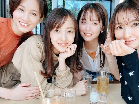 【謎メン】ゆうこすが前田敦子、板野友美、篠田麻里子とランチ