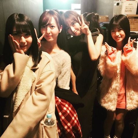 【画像アリ】篠田麻里子「博多のみーおん もりぽ なつ観に来てくれてありがとう博多4人組だね」【】
