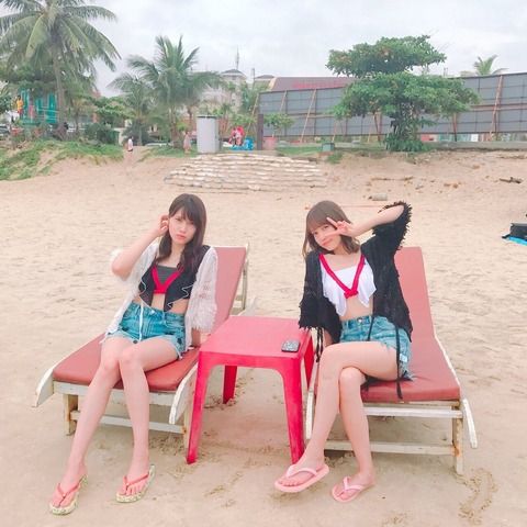 【AKB48】あんにんとれなっちがベトナムに行ってるんだが何してんの？【入山杏奈・加藤玲奈】