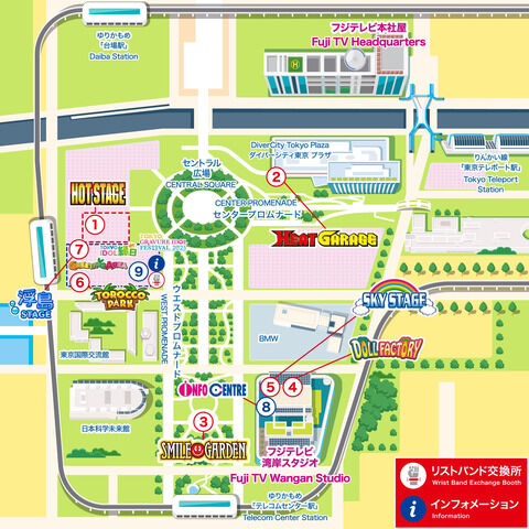 「TIF2025」HOTSTAGEは野外ステージになる