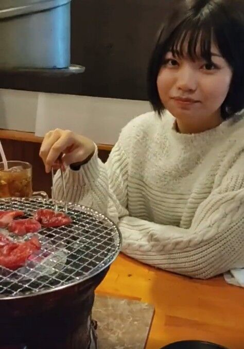 【悲報】乃木坂46新センター中西アルノ、今度は焼肉デート動画流出・・・