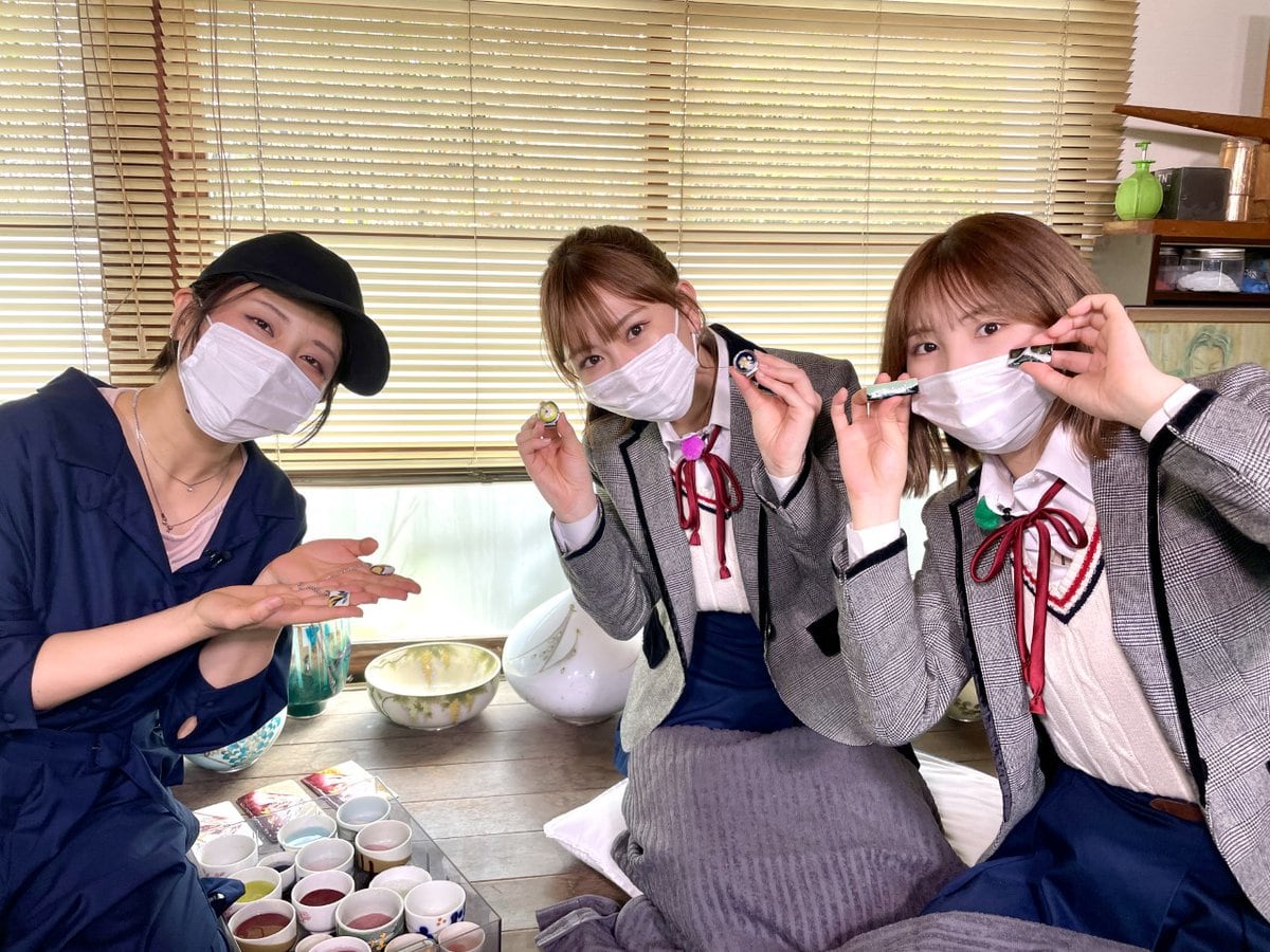 「SKE48とちょっとそこまで」熊崎晴香＆菅原茉椰が伝統工芸“七宝焼”の窯元を訪ねる②【2022.5.17 21:54〜 東海テレビ】