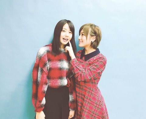 岡田奈々が瀧野由美子をお泊りに誘っている件