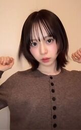 【画像】倉野尾成美さんの新しい髪形をご覧ください