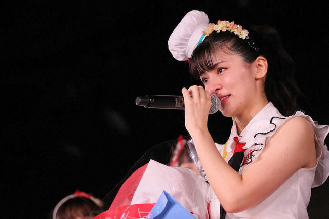 【NGT48】スポニチ「(村雲颯香は)次第に証拠のないままにメンバー解雇を主張する山口真帆にも違和感」「仲間たちの潔白を確信し友情を取り戻した」【村雲颯香、卒業公演】