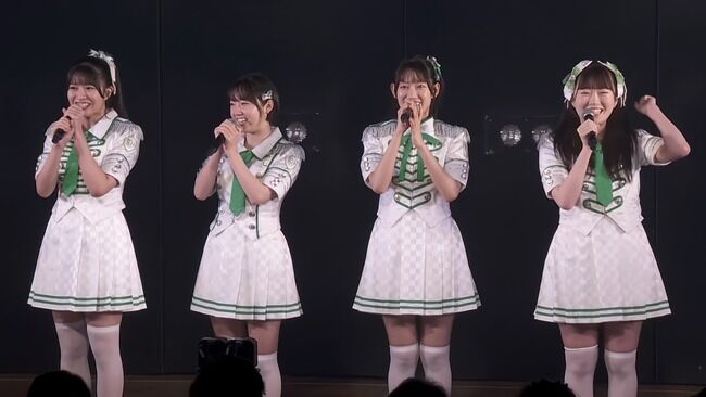 【KLP48】AKB48劇場に甲斐心愛、行天優莉奈、黒須遥香、山根涼羽が登場！！【STU48】