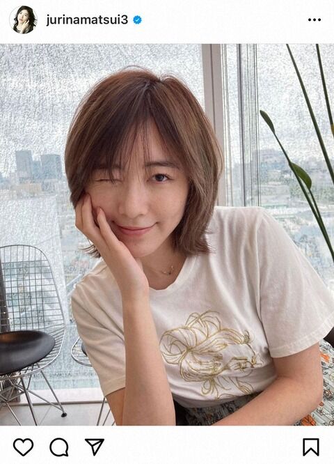 【元SKE48】世界チャンピオン松井珠理奈さん、初のピンクベージュカラー&前髪カットでふんわり女子にイメチェン