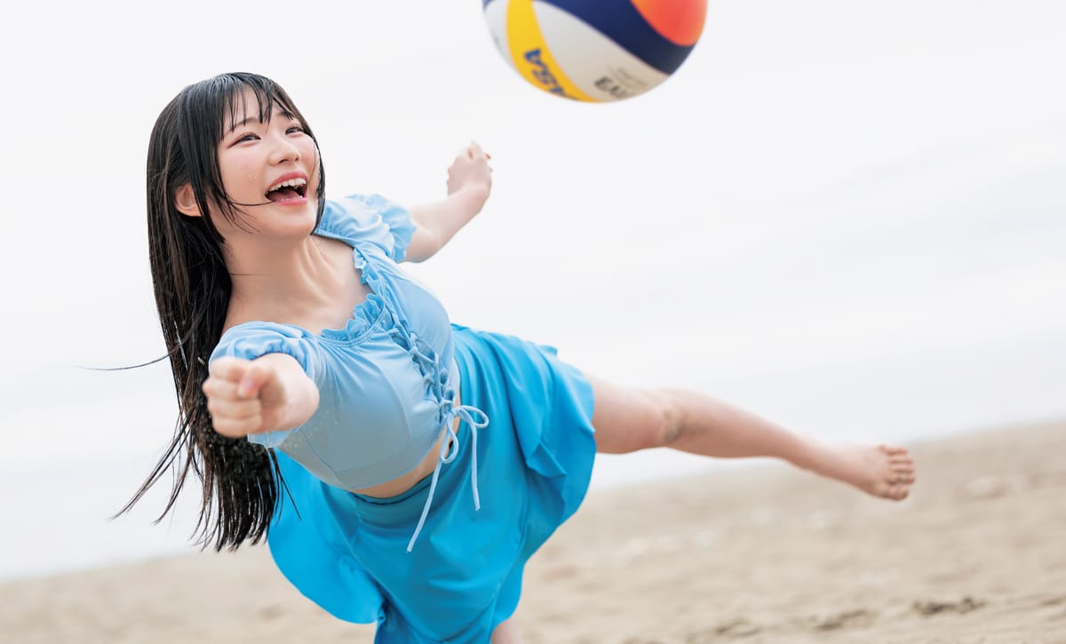 SKE48 研究生 河村優愛が“ずぶ濡れSKE48”に登場！「週刊SPA！」本日7/2発売！