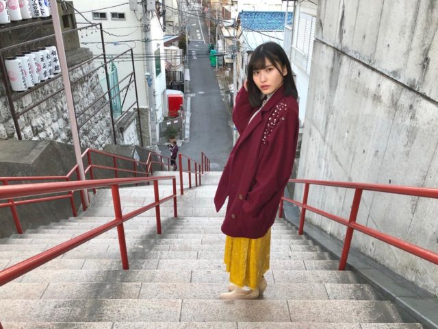 AKB48福岡聖菜「BIG ONE GIRLS 2018年3月号」オフショット