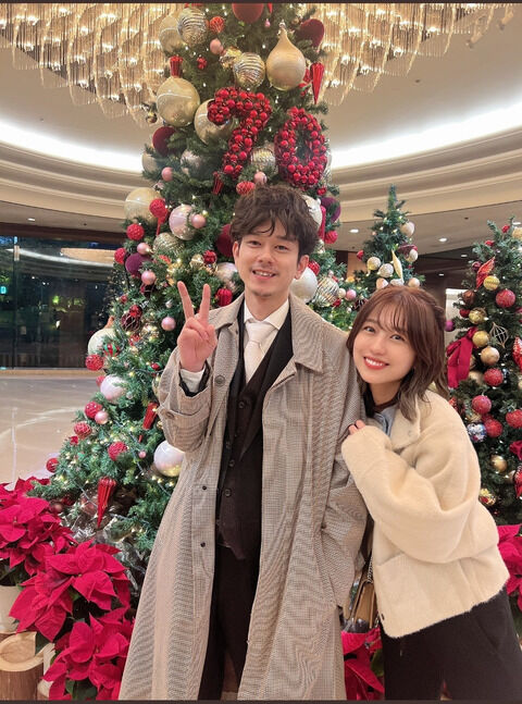 【画像】篠崎彩奈さんがイケメンとツーショット！！