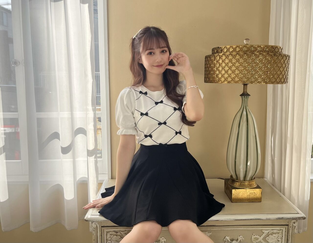 【大盛真歩】「evelyn 2024 Spring Collection」カタログモデルに決定！