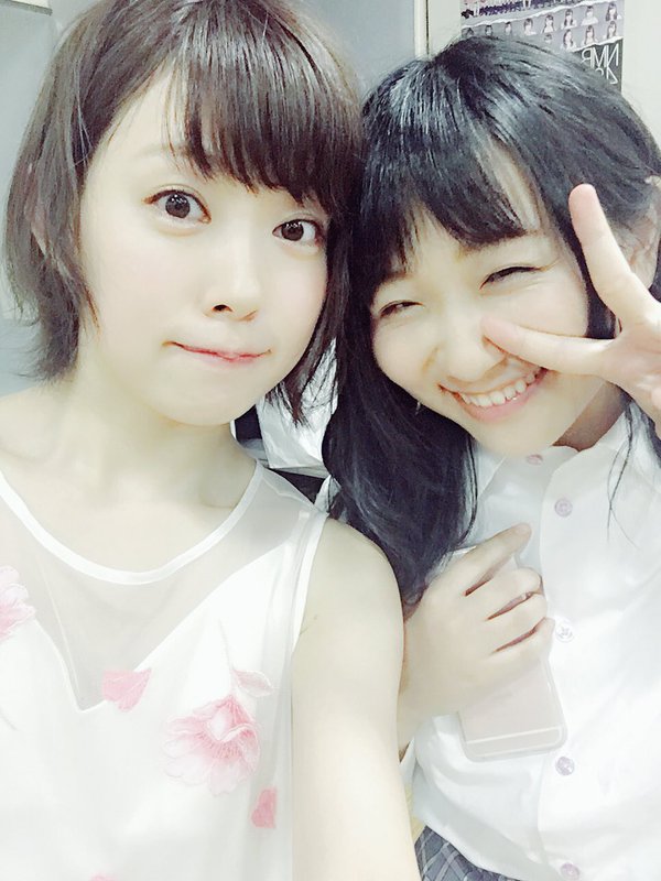 【画像あり】 りぃちゃんと一緒かぁ【NMB48】