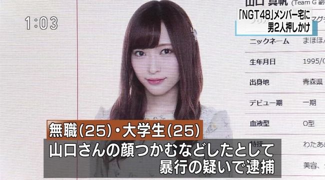 【文春砲】「暴行犯は平成30年12月3日にNGT48山口真帆の向かいの部屋にあたる314号室を契約。314号室は太野彩香が以前住んでいた部屋でもある。」