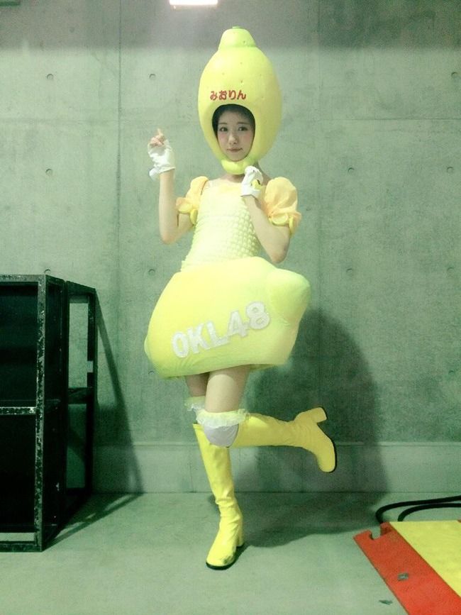 NMB48市川美織、27時間テレビでオカレモンと共演できず・・・「みおりんもまたレモン同士オカレモンさんと踊りたかったなぁ」