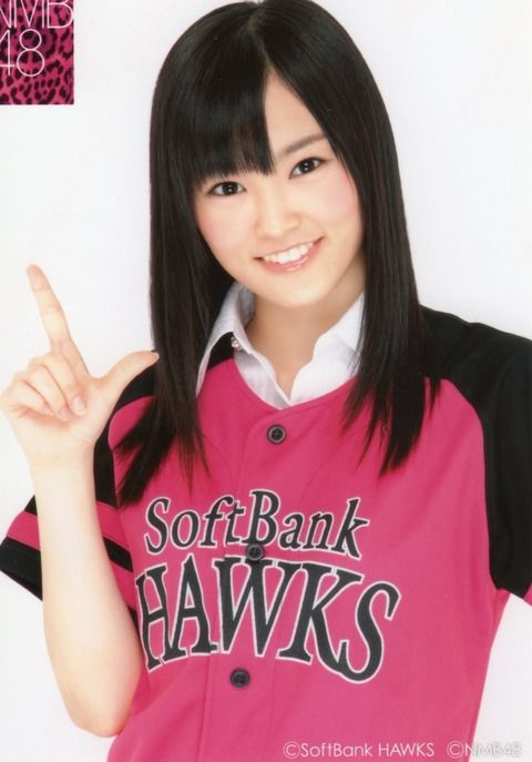 【悲報】山本彩さん、福岡ソフトバンクホークスを応援…？【NMB48】