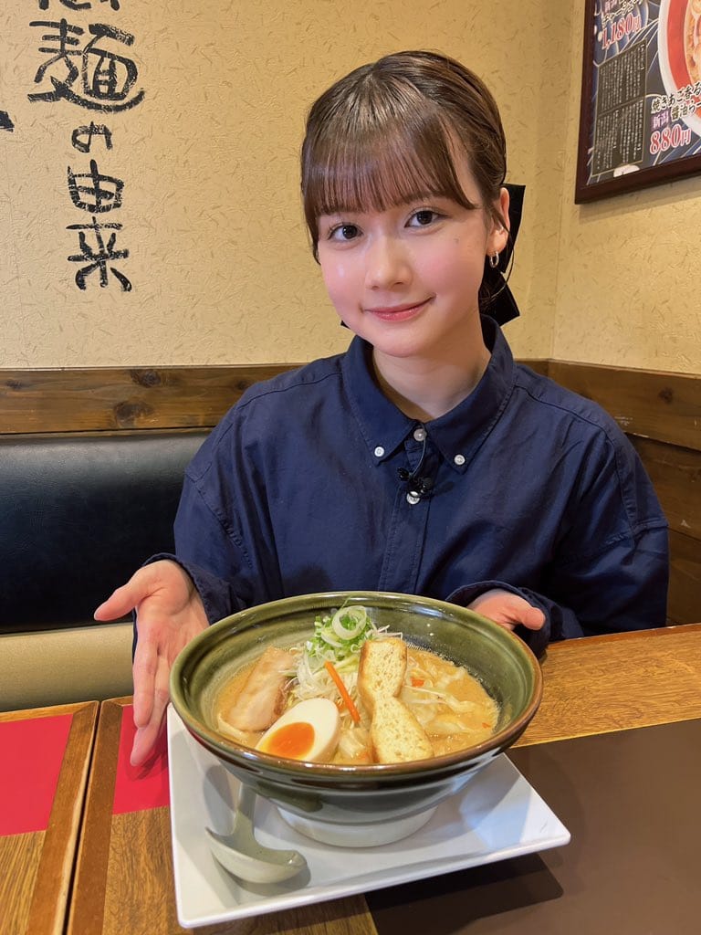 田辺美月が「スマイルスタジアムNST」に出演!春の新作絶品ラーメンをリポート!【2024.4.20 18:00〜 新潟総合テレビ】
