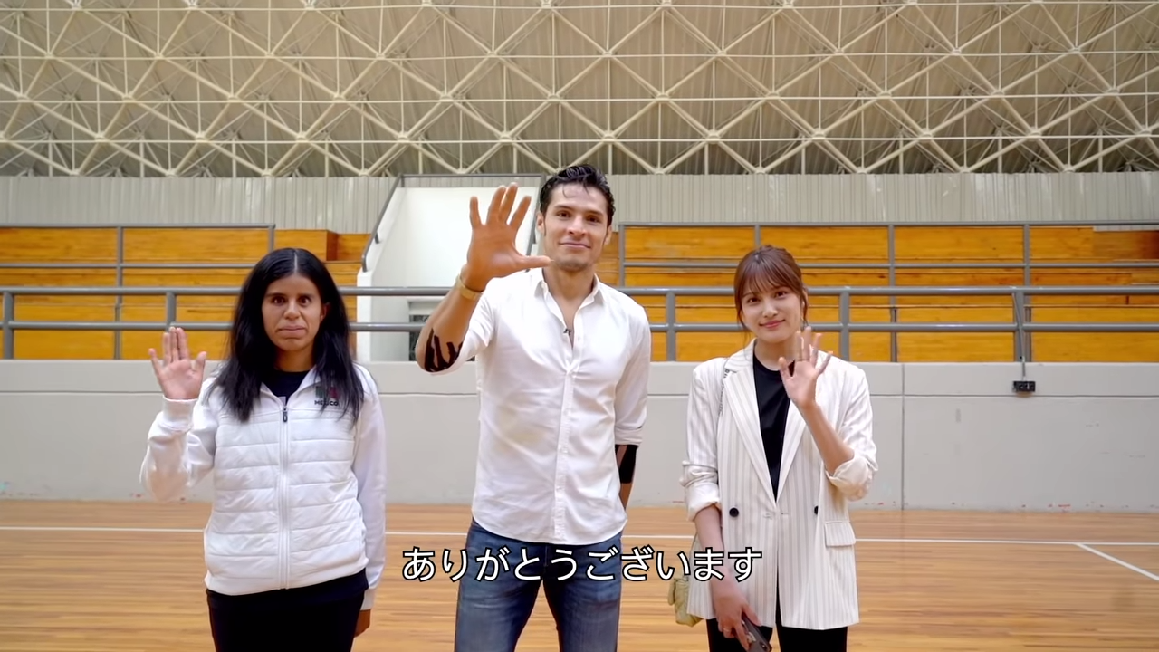 【動画】AKB48 入山杏奈「JUDOMAN GANADOR DE MEDALLA PARALÍMPICA」