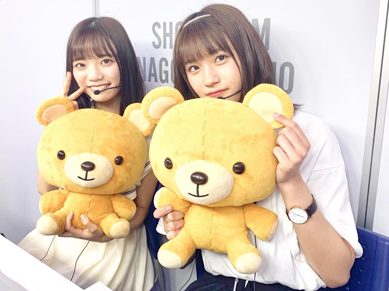 SKE48 中野愛理＆西満里奈、配信オフショット「SKE48の栄ちんちこちん」