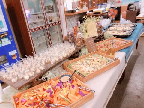 大家しーちゃん、昨日のケータリングが豪華だった！