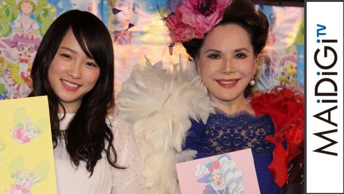 [動画ニュース] 川栄李奈「声だけなので難しい」デヴィ夫人と公開アフレコ（MAiDiGiTV）