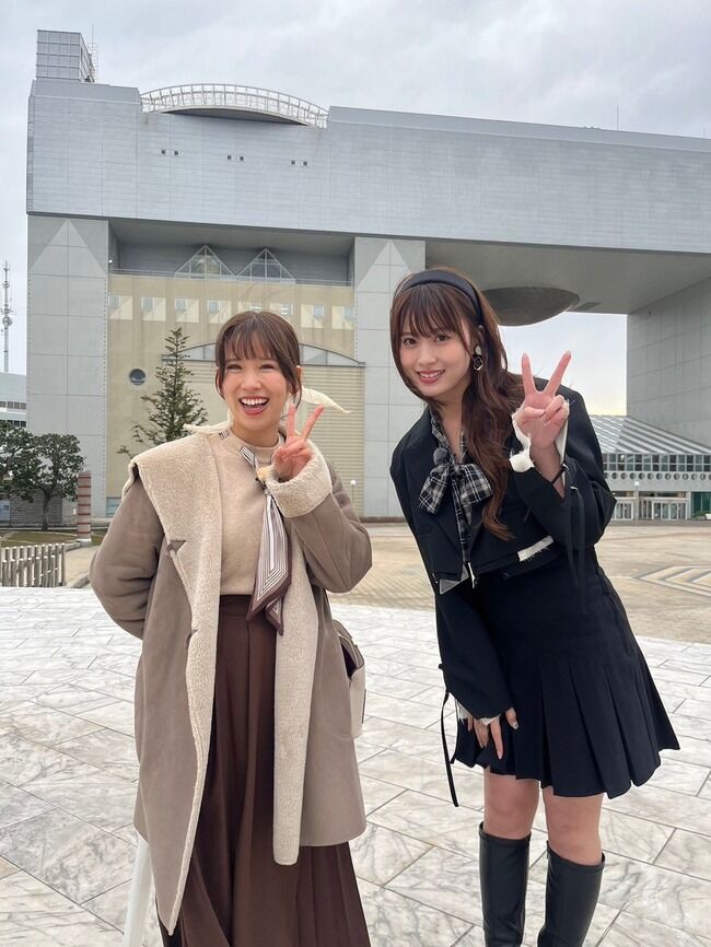 AKB48岡部麟がデカい件！！【NHK尼子佑佳アナウンサー】
