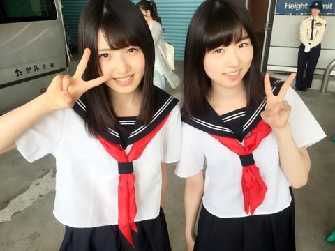 【AKB48】ゆいりーとさっほーの制服プレイの、指名料は10秒1646円ｗ【村山彩希・岩立沙穂】
