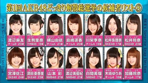 AKB48解散コンサートの時ラスト曲を決めるスレ