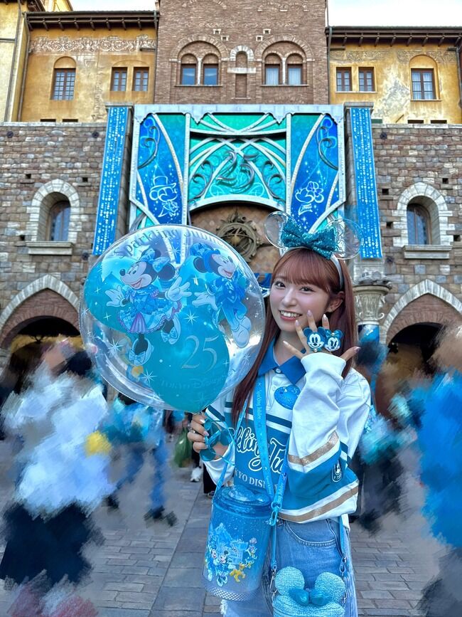 【AKB48】山内瑞葵さん、東京ディズニーリゾート様にご招待いただくという快挙【ずっきー】