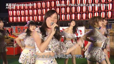 【FNS】ゆいはんの半乳露出って予定通りなの?ハプニングなの?【AKB48・横山由依】