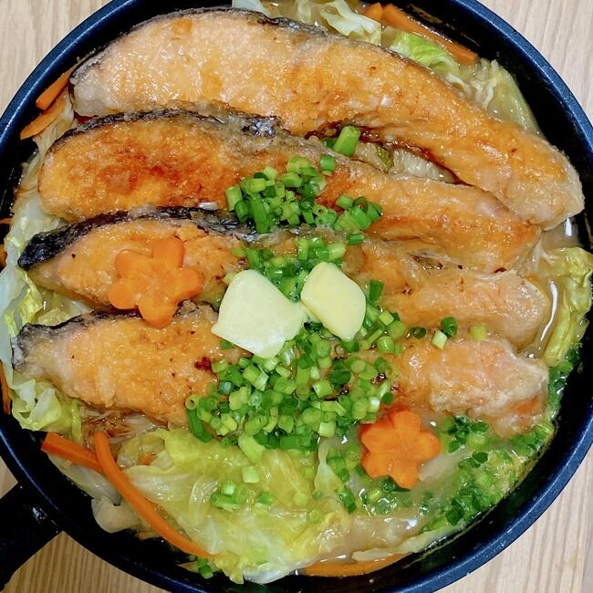 【SKE48】荒野姫楓ちゃんがつくった秋鮭のちゃんちゃん焼きがマジで美味しそう！！！