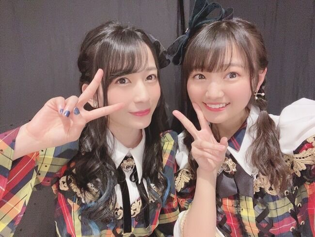 【朗報】AKB48佐々木優佳里さん、稲垣香織と親友になった模様！！【ゆかるんのハピネス隊】